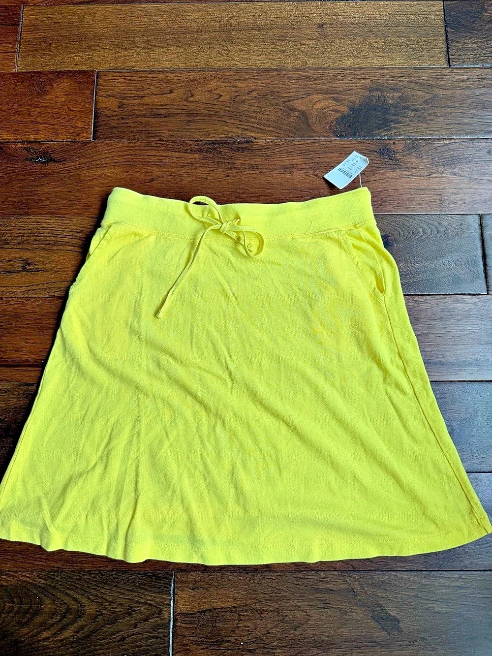 J.Crew Vintage A-Line Cotton Skirt in Yellow Size Small NWT